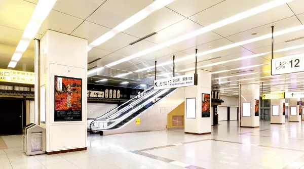 新幹線京都駅コンコースビジョン
