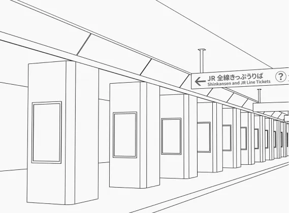 デジタルサイネージのイメージ