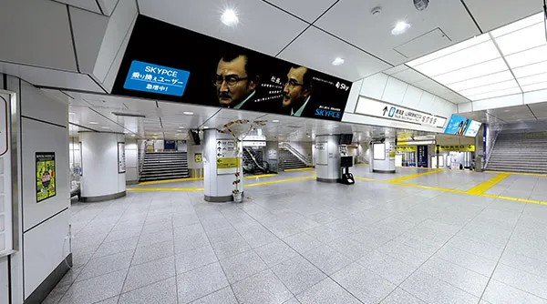 東京駅壁面シート