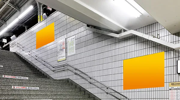 在来線名古屋駅集中貼り